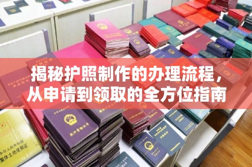 威信揭秘护照制作的办理流程，从申请到领取的全方位指南
